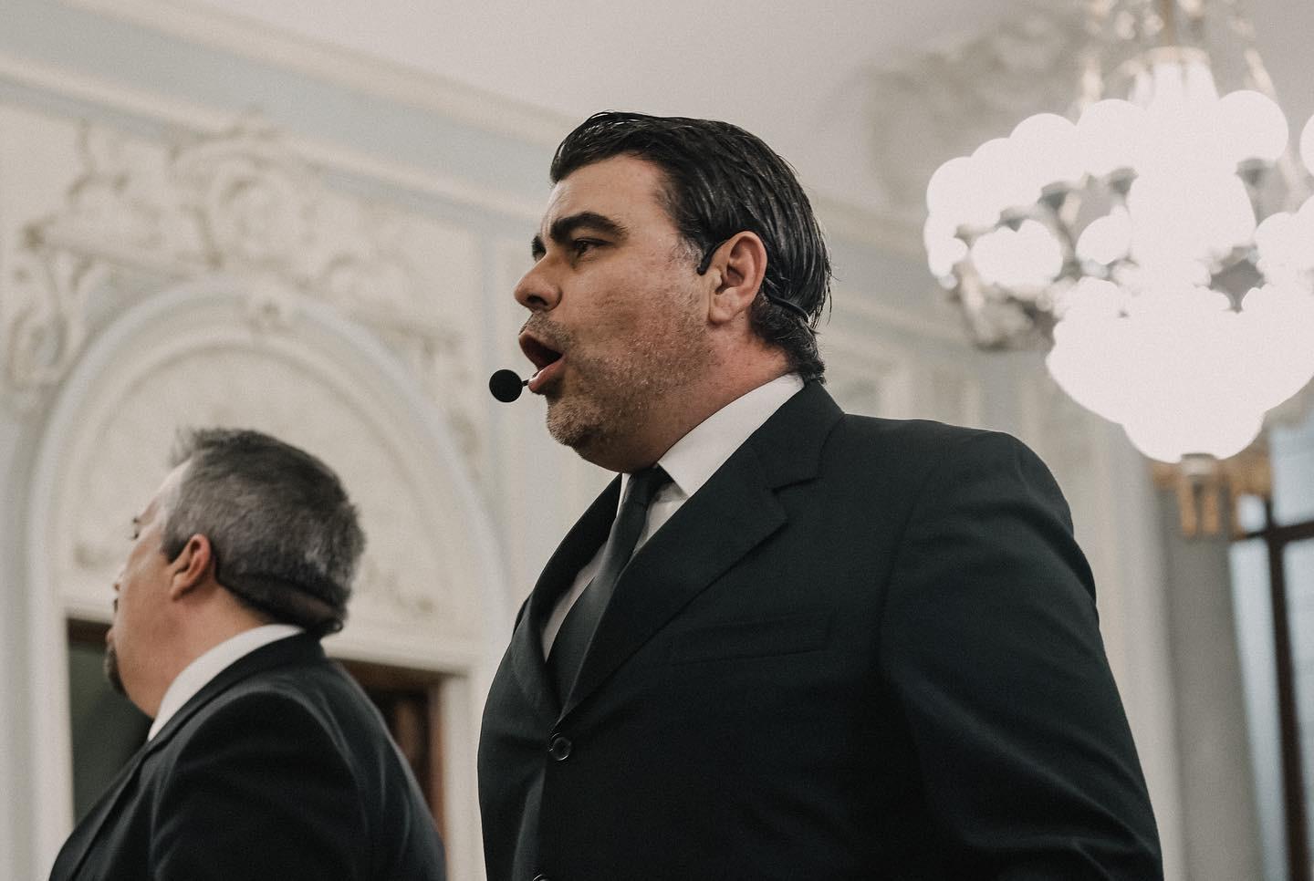 Tomás Ataz en actuación